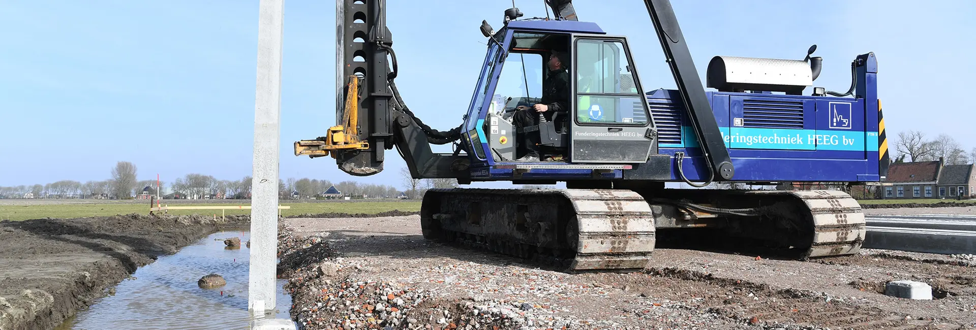 Prefab Betonpalen Fundering